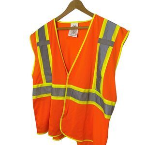 Condor Orange Mesh Reflective Safety‎ Vest Size L/XL